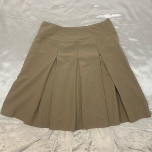 Parker A-Line Skirt in Tan Size M
